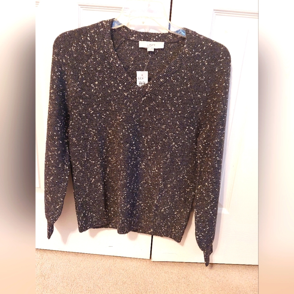LOFT NWT Women's Black Sweater